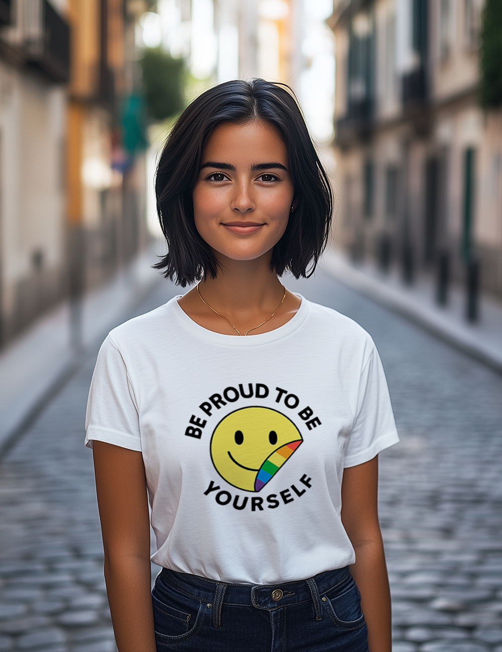 Camiseta Be proud. L 522