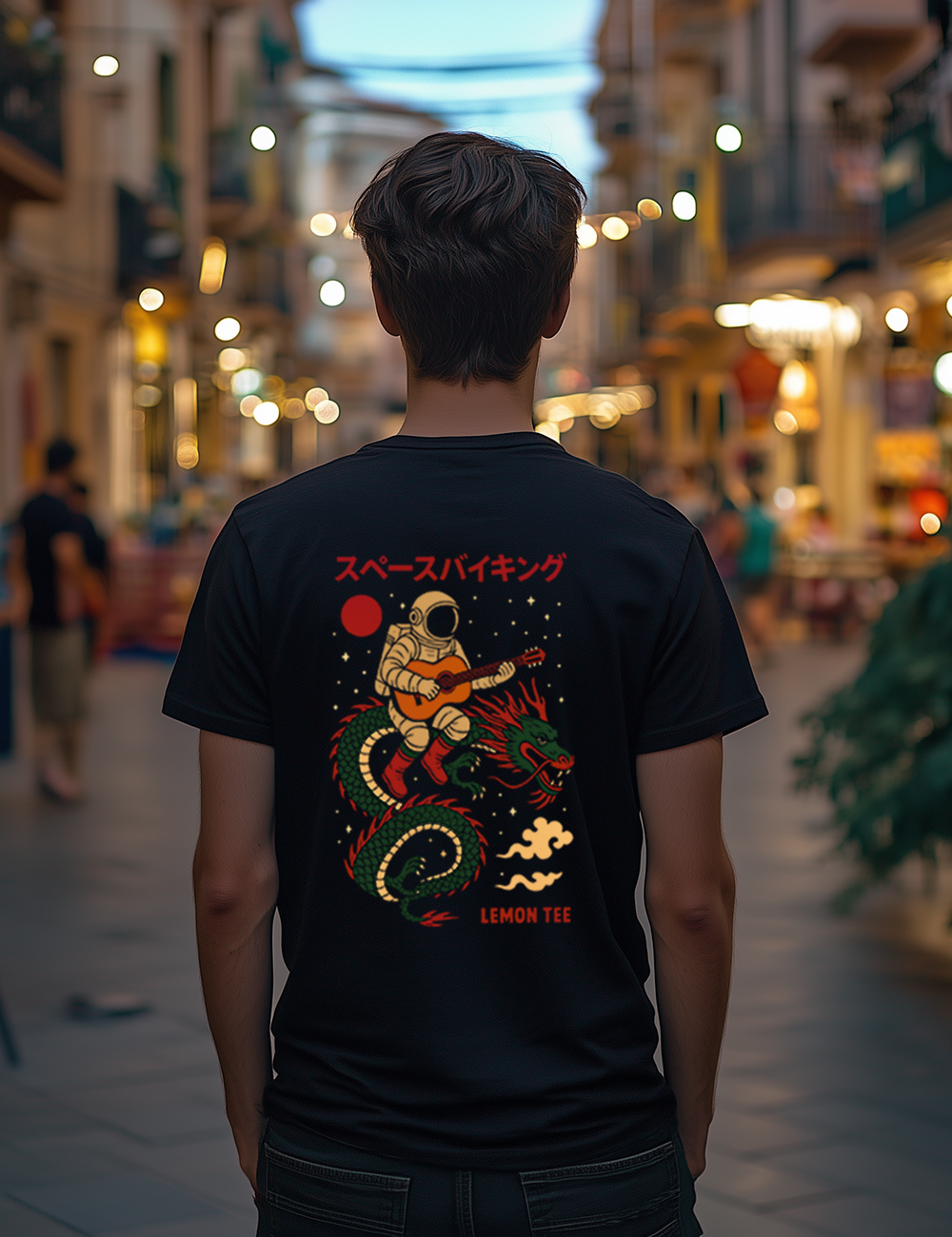 Camiseta Astrodragon. L 524