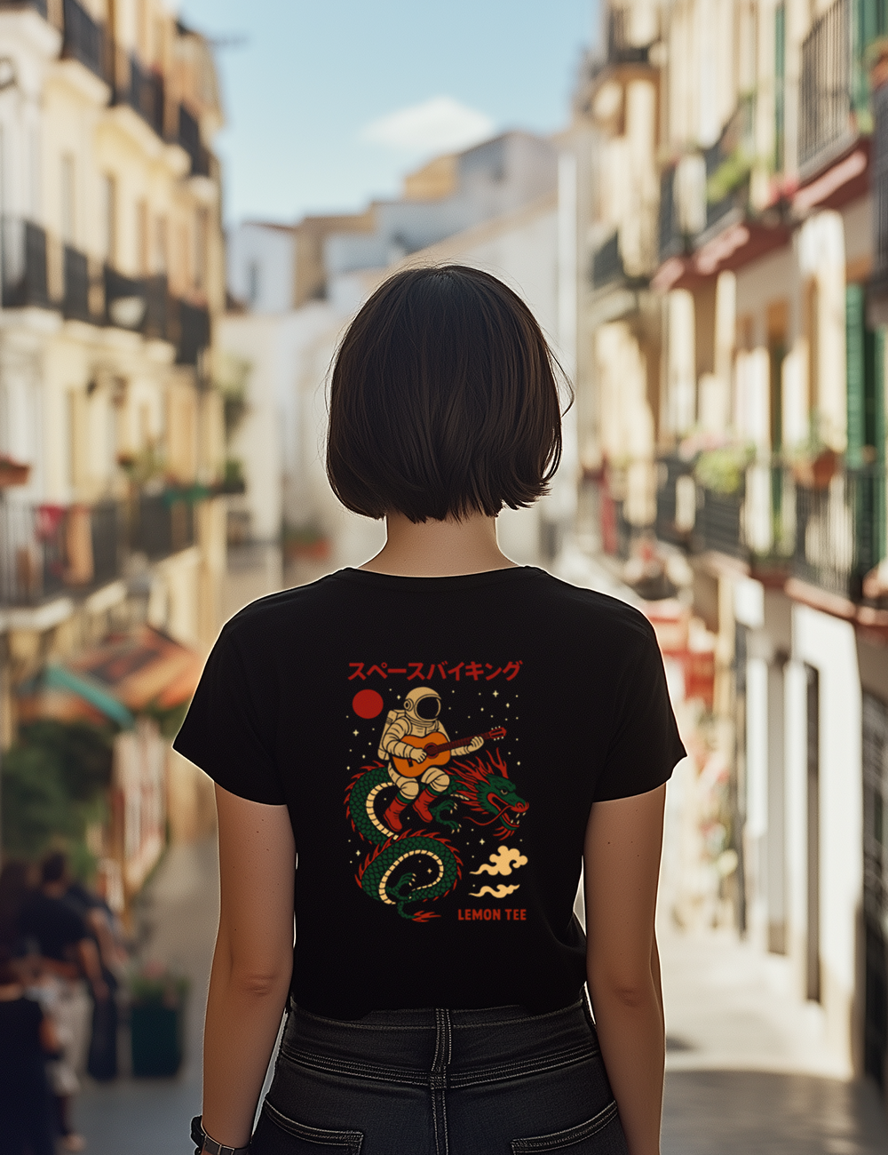 Camiseta Astrodragon. L 524