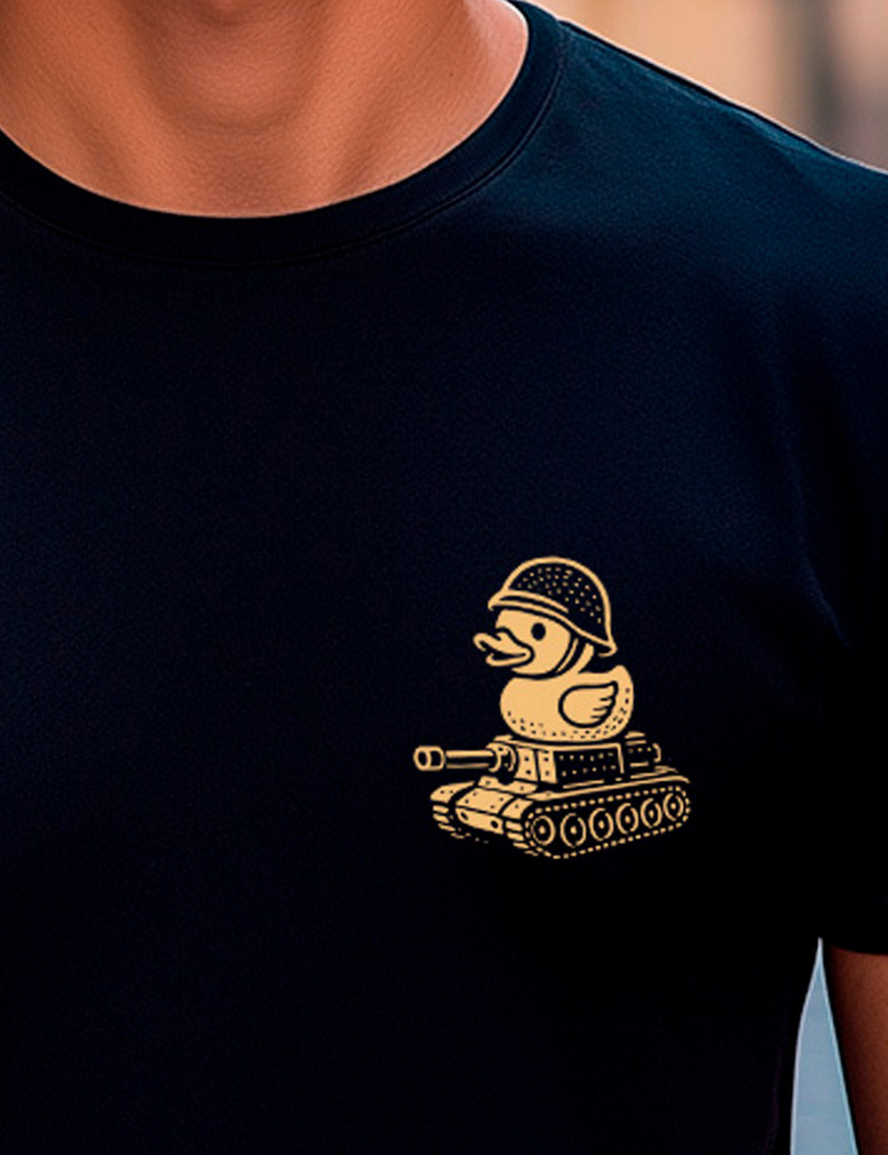 Camiseta Pato Soldier. L 519