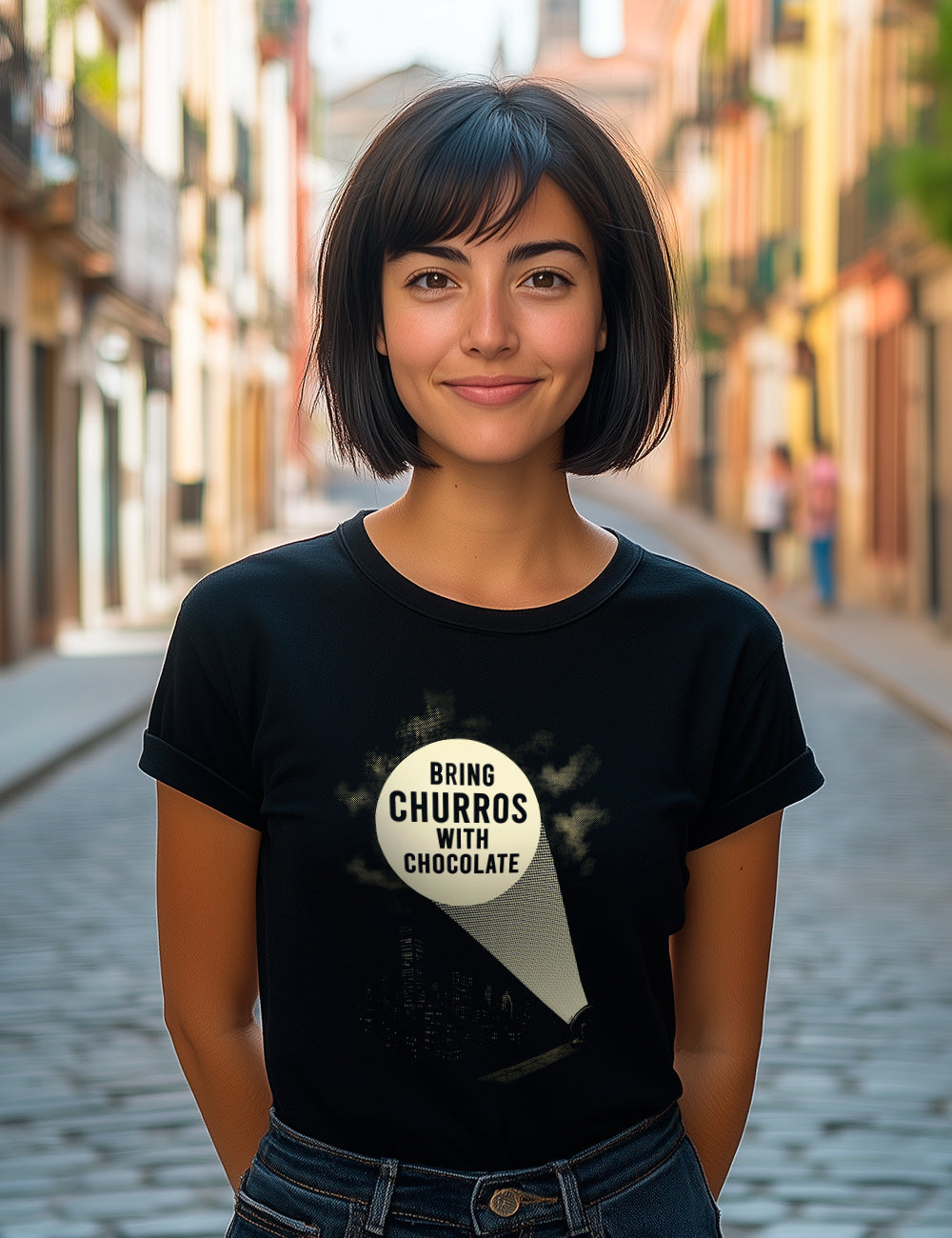 Camiseta Bring Churros. L 527