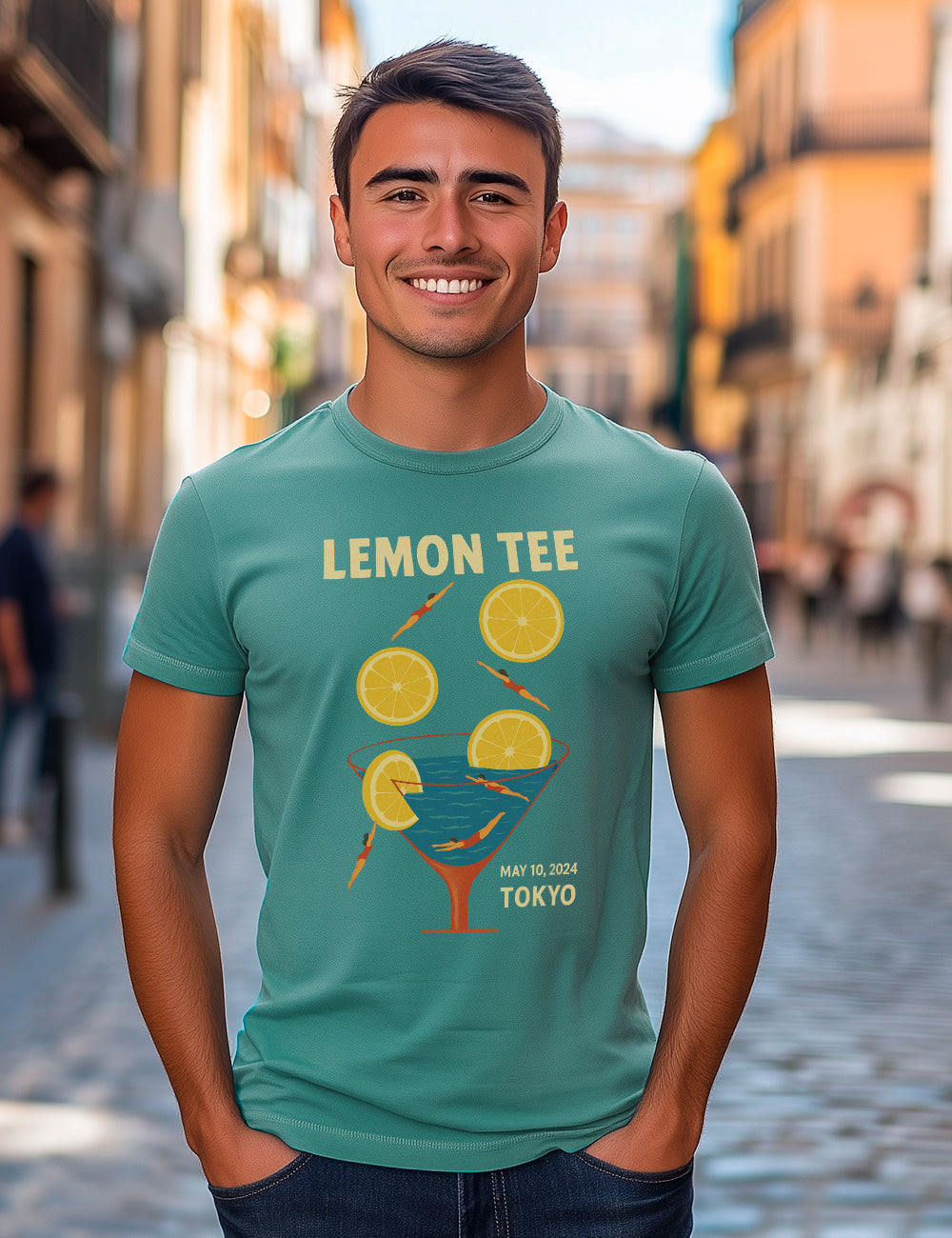 Camiseta Lemon Tee Drink. L 528