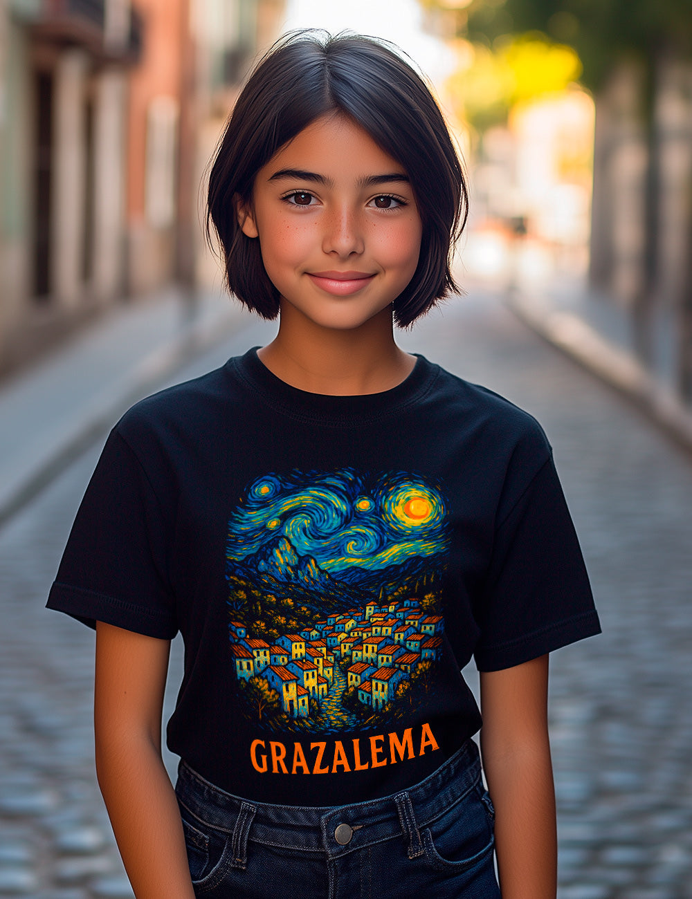 Camiseta Grazalema Estrellada. L 534 kids