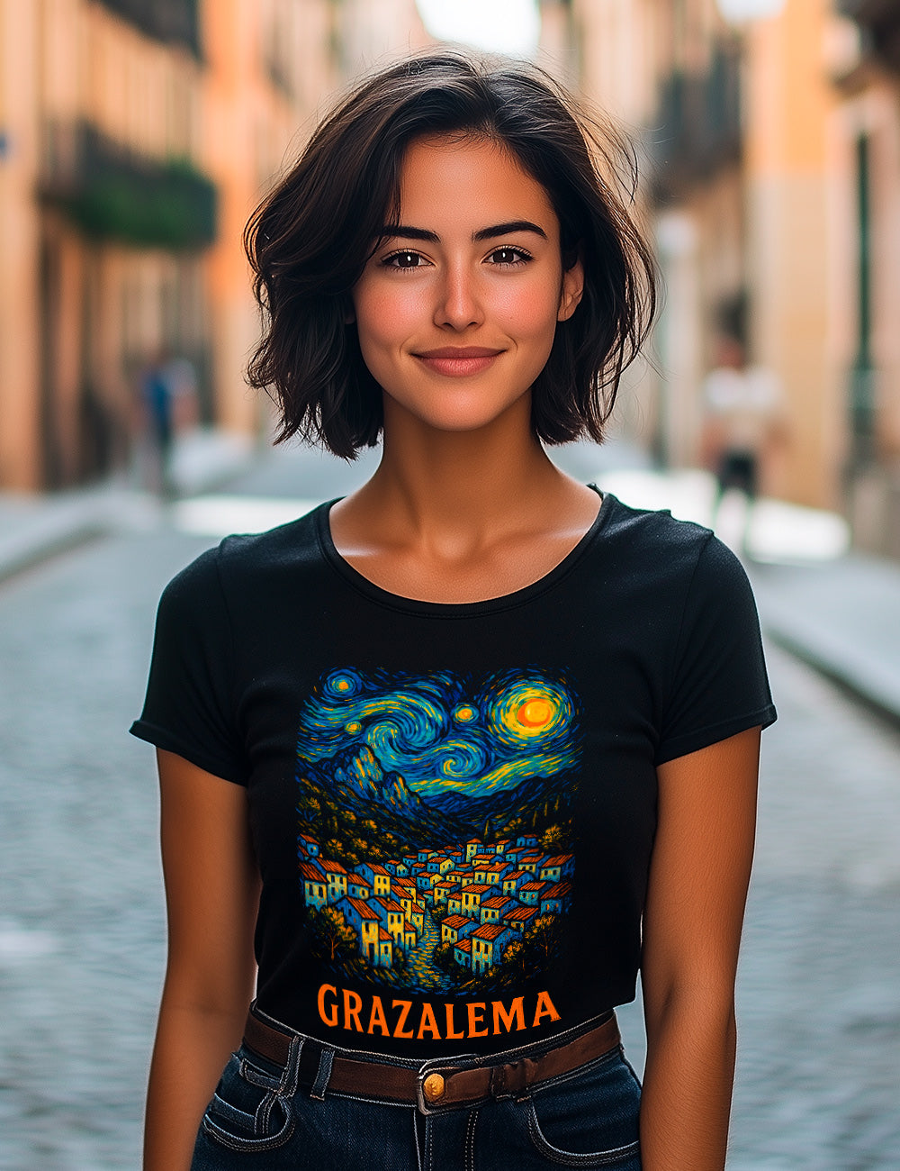 Camiseta Grazalema Estrellada. L 534
