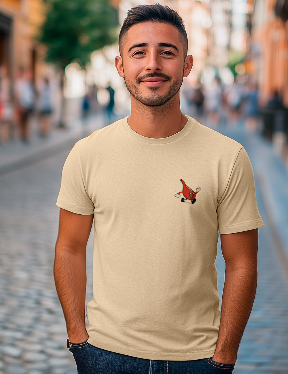 Camiseta Iberian ham fan club. L 536