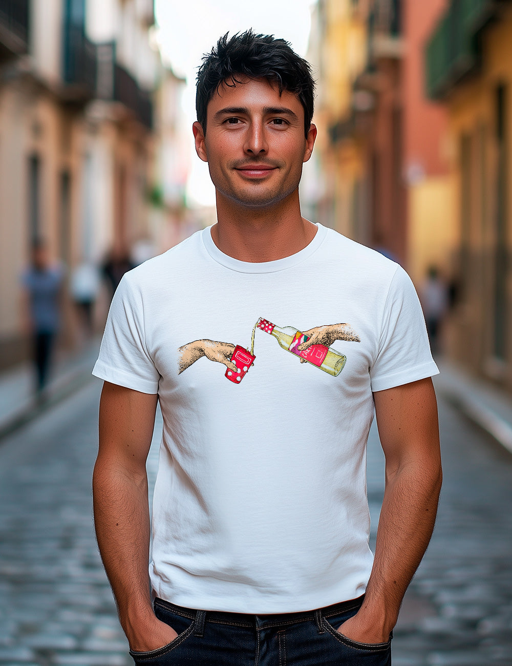 Camiseta La creación del vino dulce. L 537