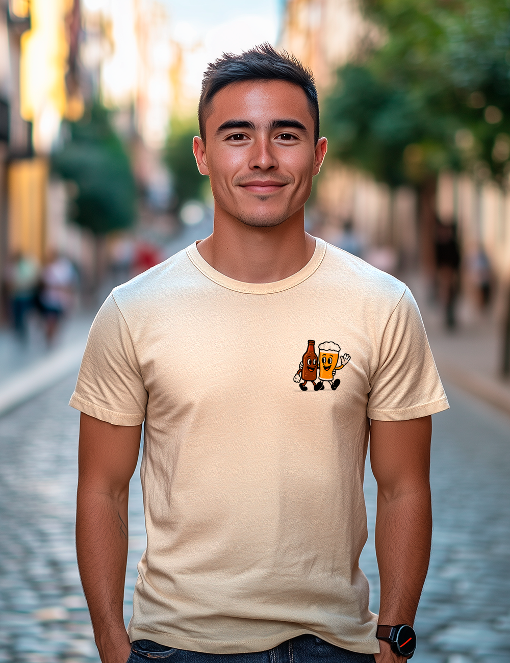 Camiseta Cerveza. L 538