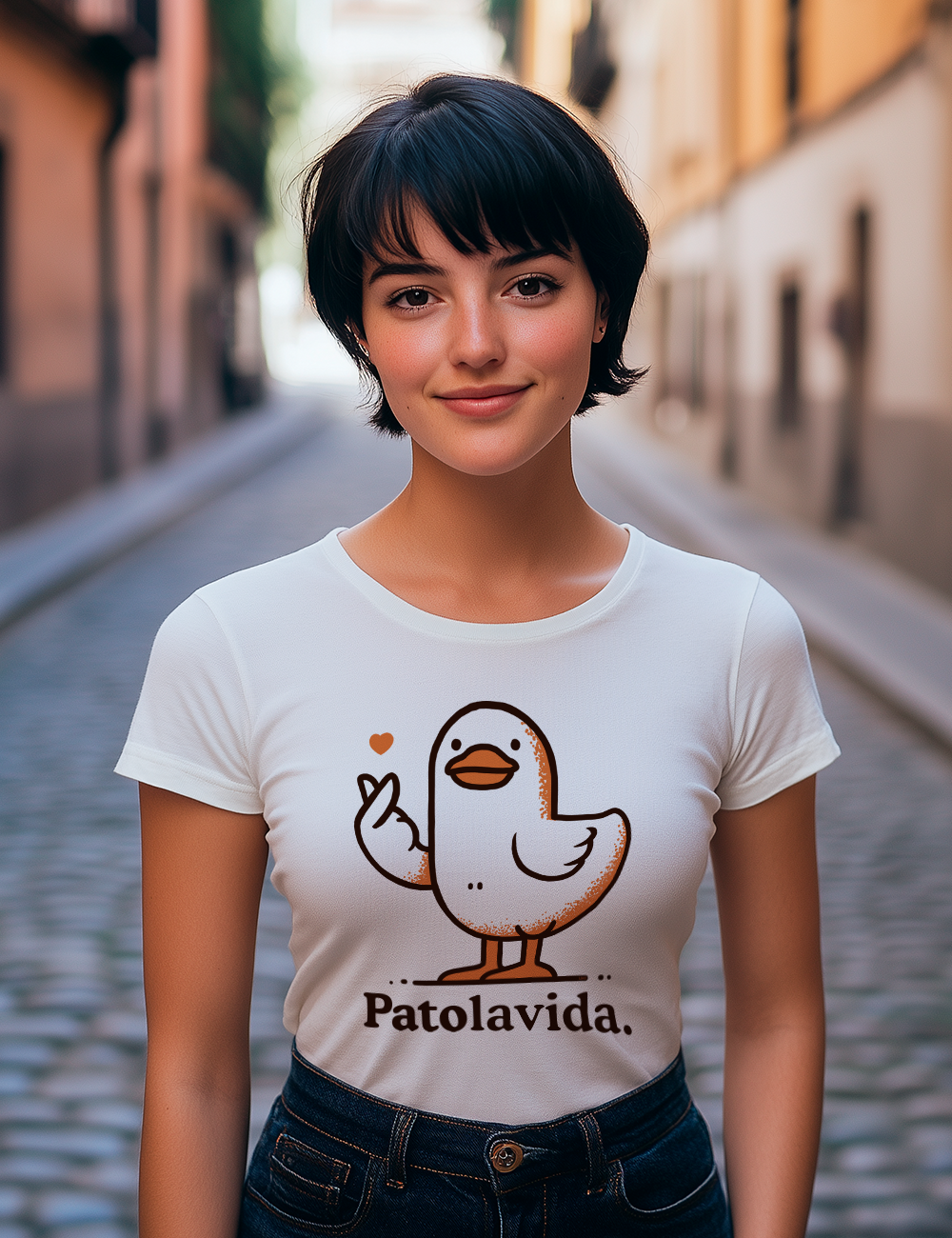 Camiseta Patolavida. L 544