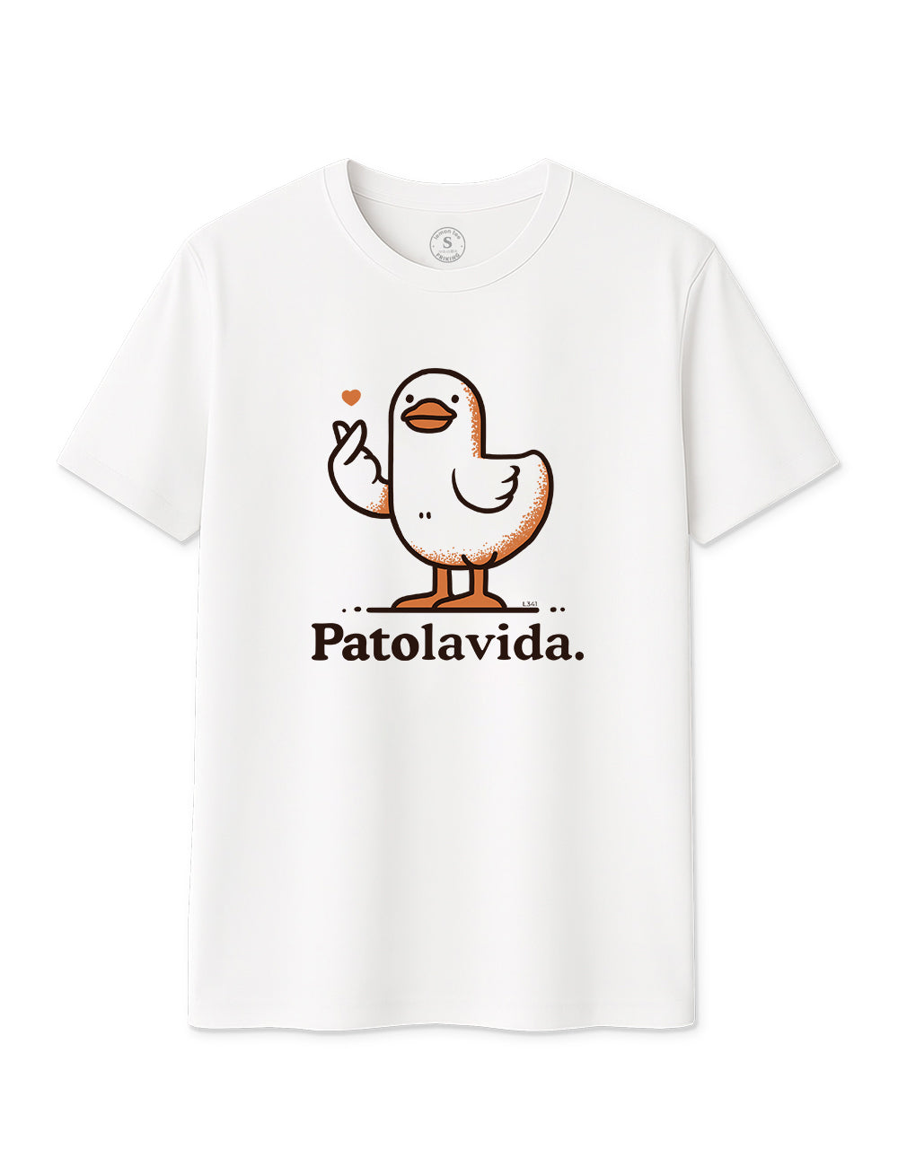 Camiseta Patolavida. L 544
