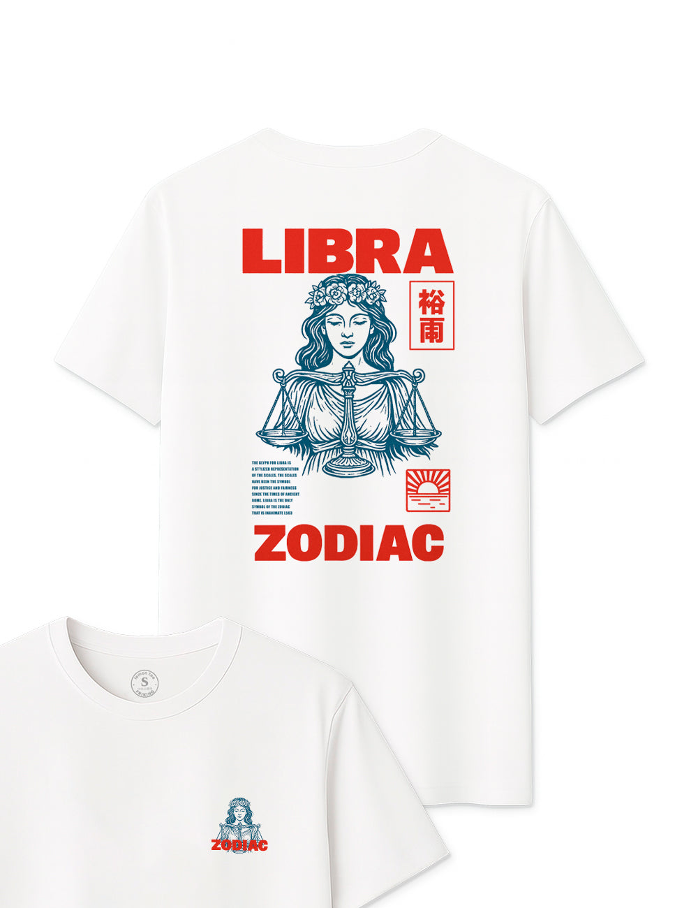 Camiseta Libra Zodiac. L 563 Kids.