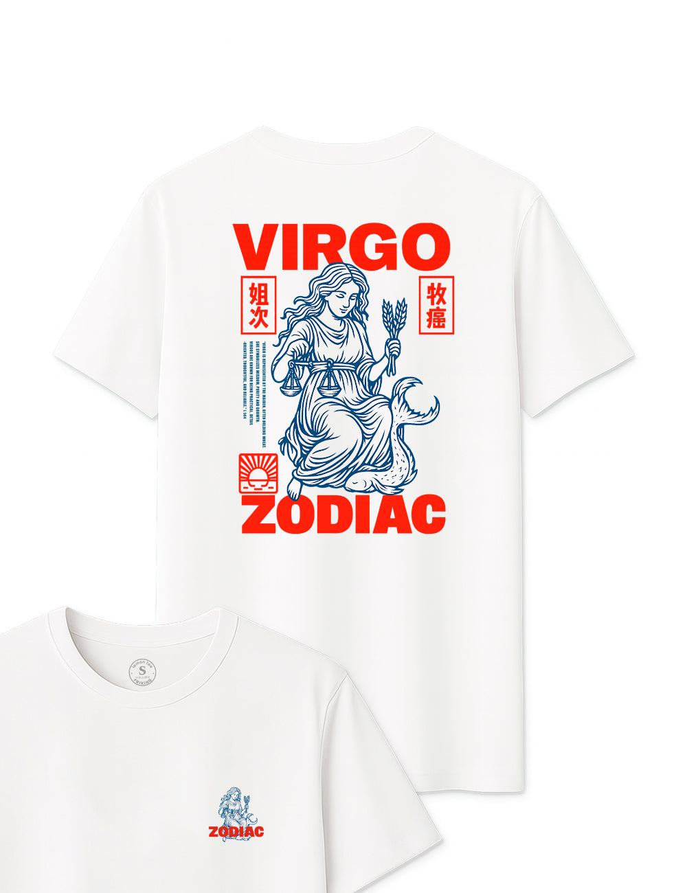Camiseta Virgo Zodiac. L 564 Kids