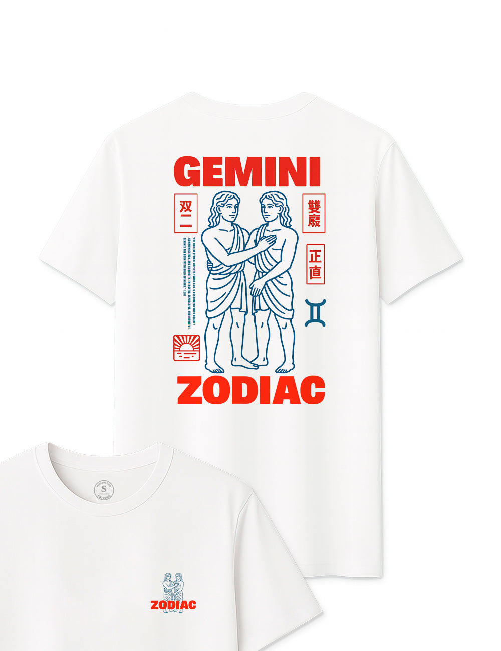 Camiseta Gemini Zodiac. L 567 Kids