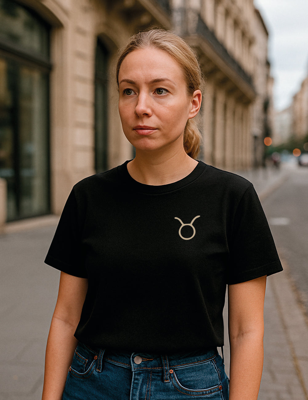 Camiseta Tauro Tarot Crop. L 581