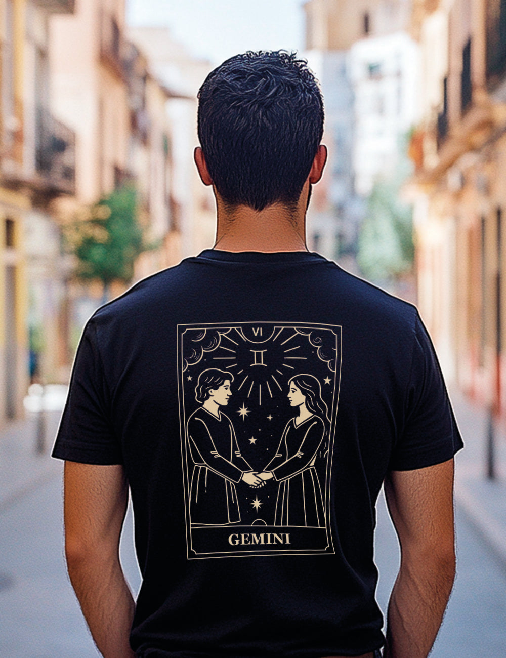 Camiseta Geminis Tarot. L 582