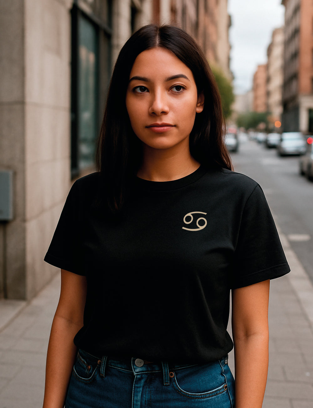 Camiseta Cancer Tarot Crop. L 583