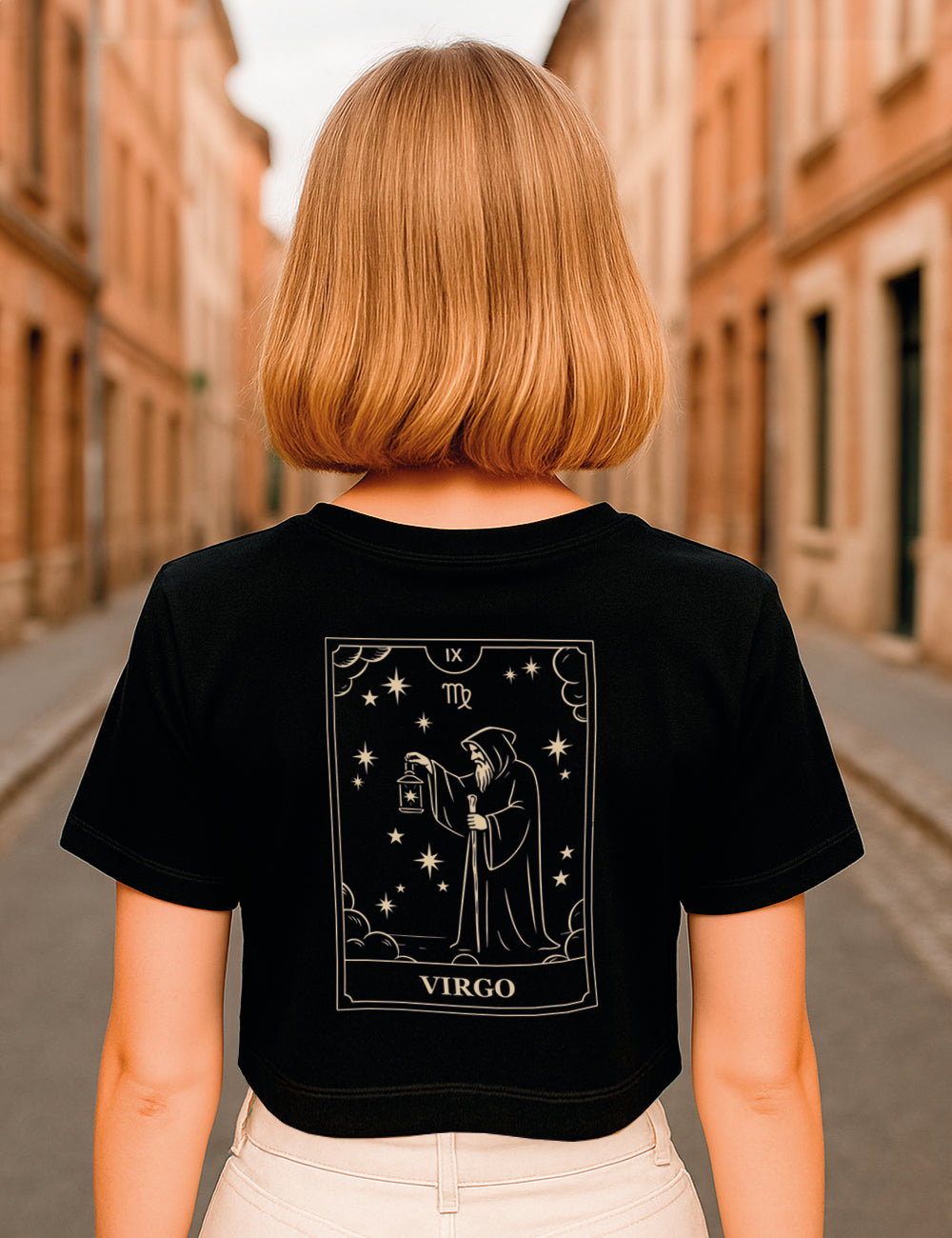 Camiseta Virgo Tarot Crop. L 585