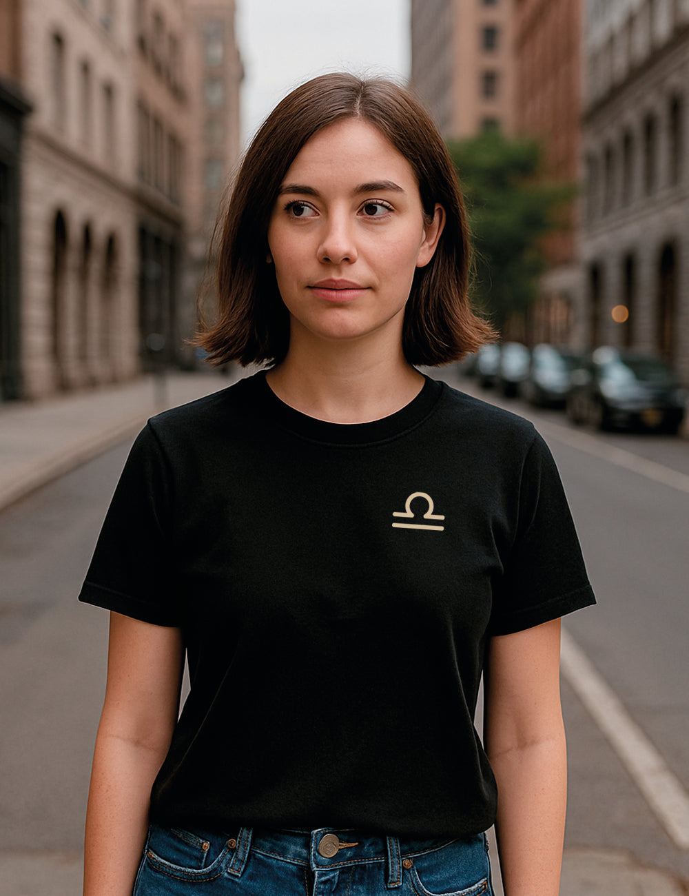 Camiseta Libra Tarot Crop. L 586