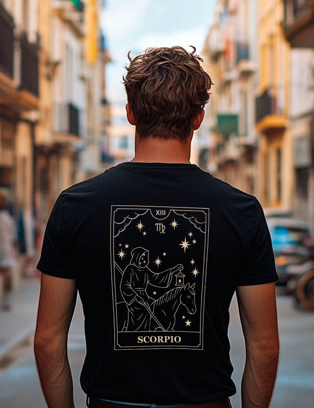 Camiseta Escorpio Tarot. L 587