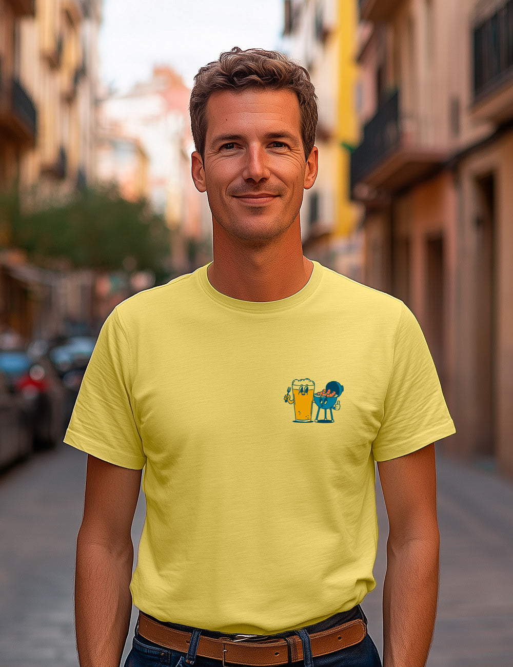 Camiseta Grillin y chillin. L 594