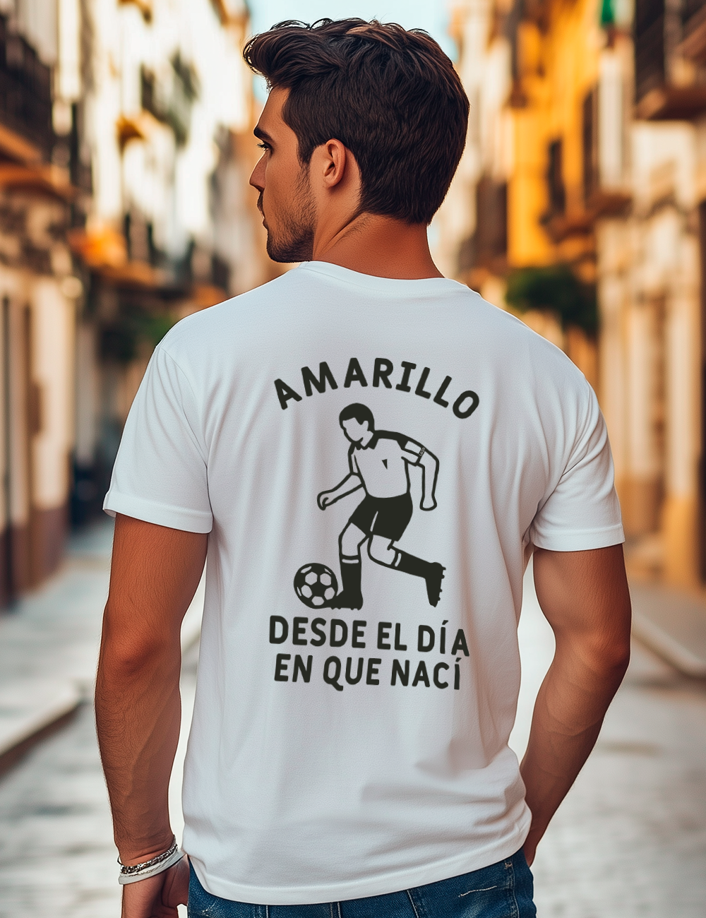 Camiseta Amarillos desde que nacĂ. L 659