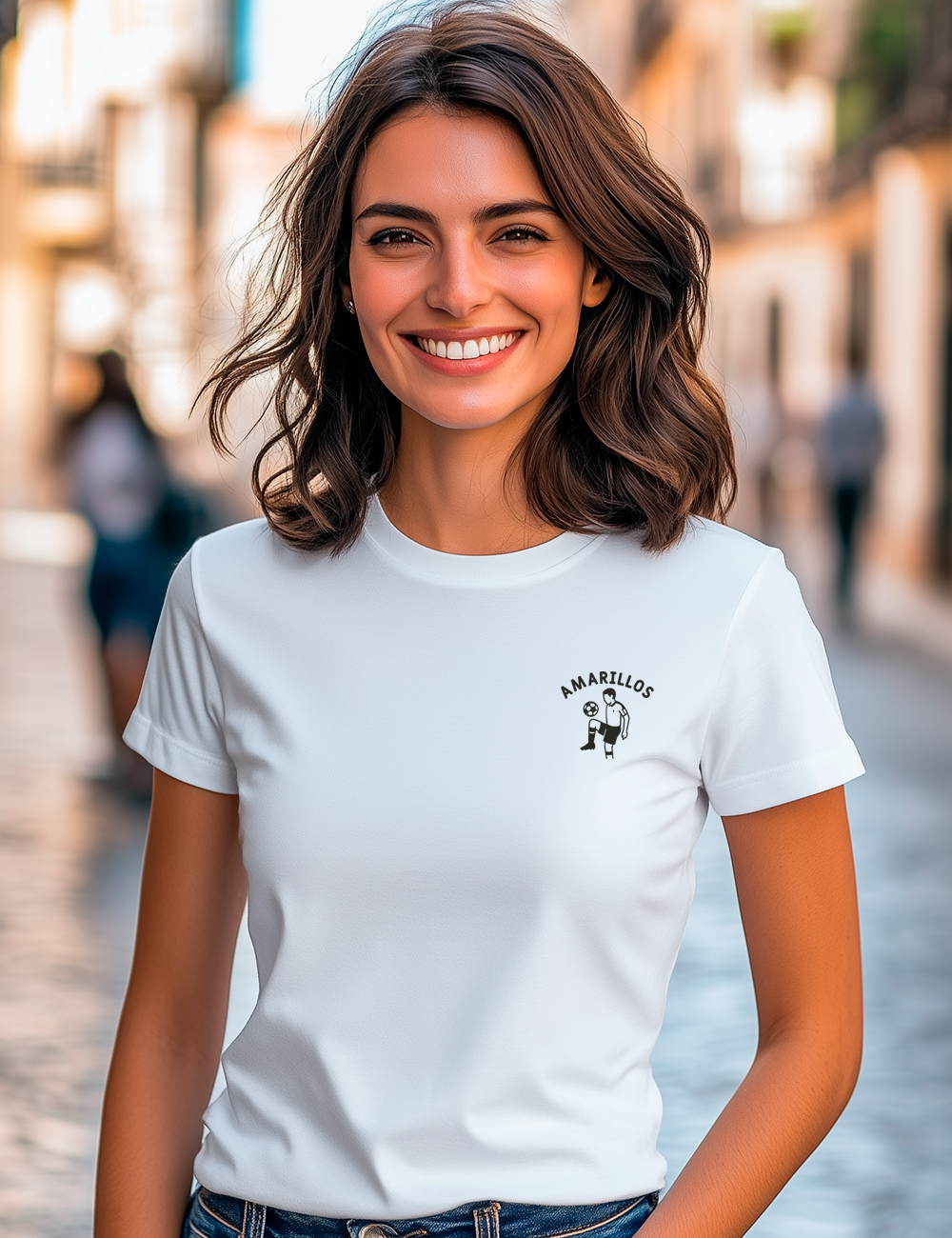 Camiseta Amarillos desde que nacĂ. L 659