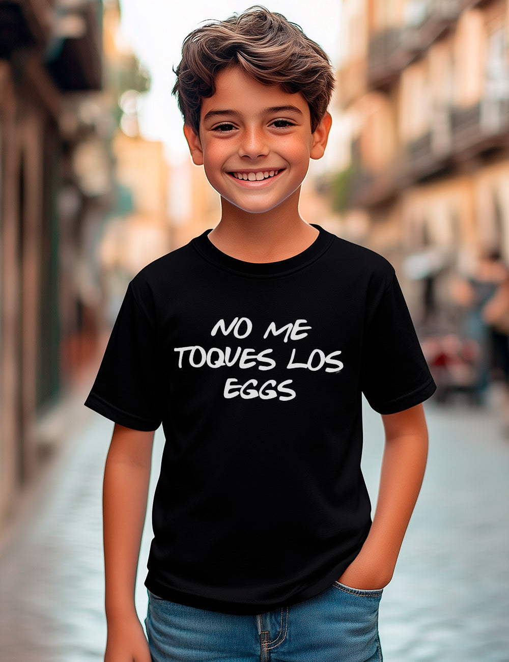 Camiseta No me toques. L 677