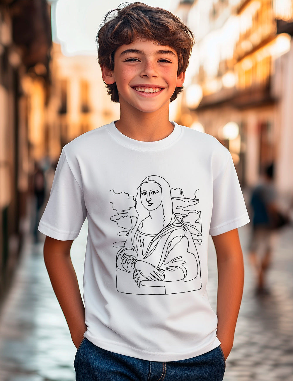 Camiseta Gioconda Line. L 682
