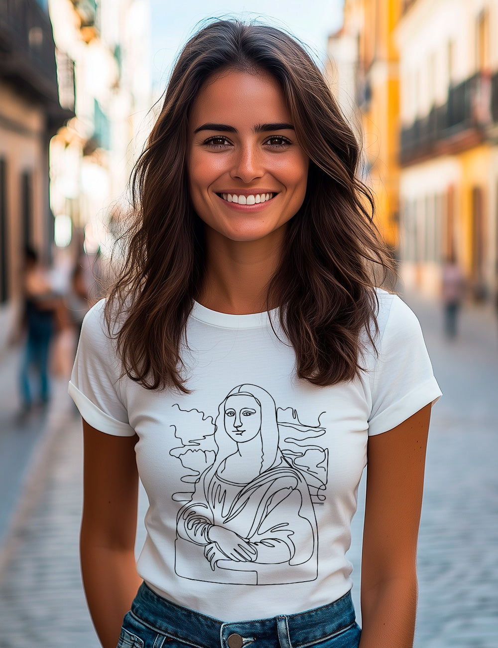 Camiseta Gioconda Line. L 682