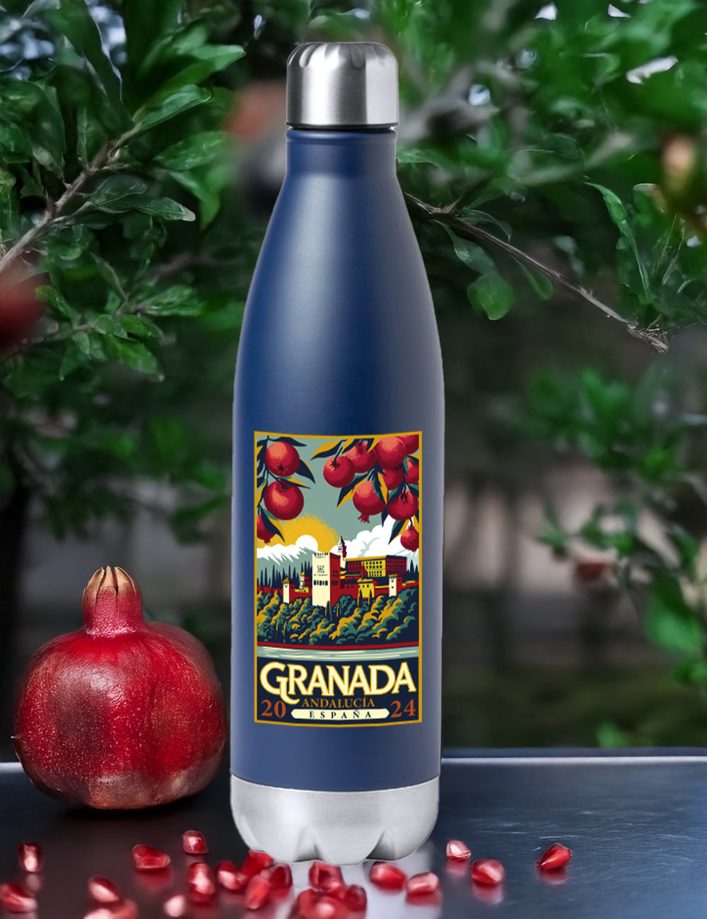 Botella térmica Granada Andalucía. L97