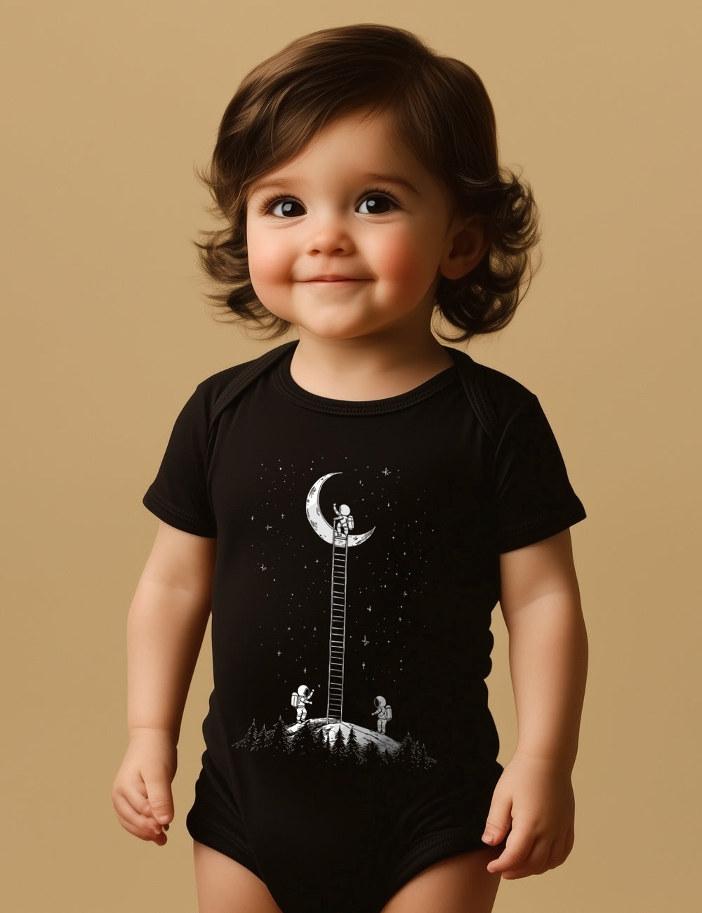 Body baby manga corta. Stairway to the Moon. L 345