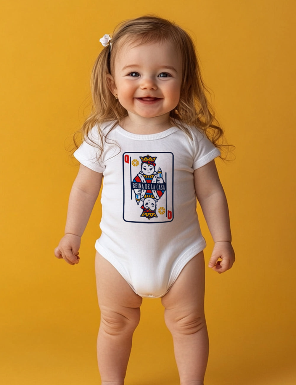 Body baby manga corta. El Reina de la casa. L 347