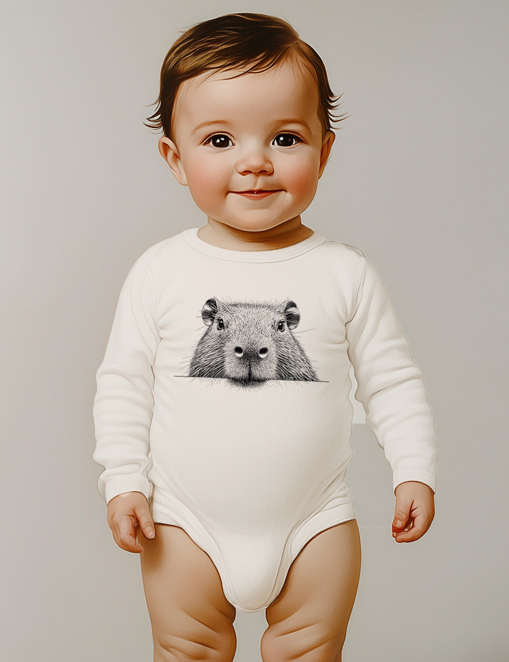 Body baby manga larga. Hello Capybara. L 344