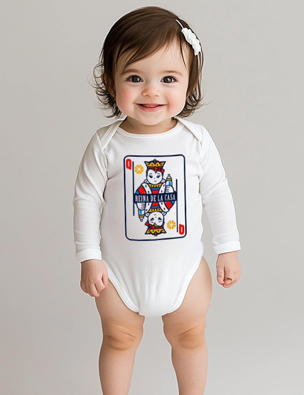 Body baby manga larga. El Reina de la casa. L 347