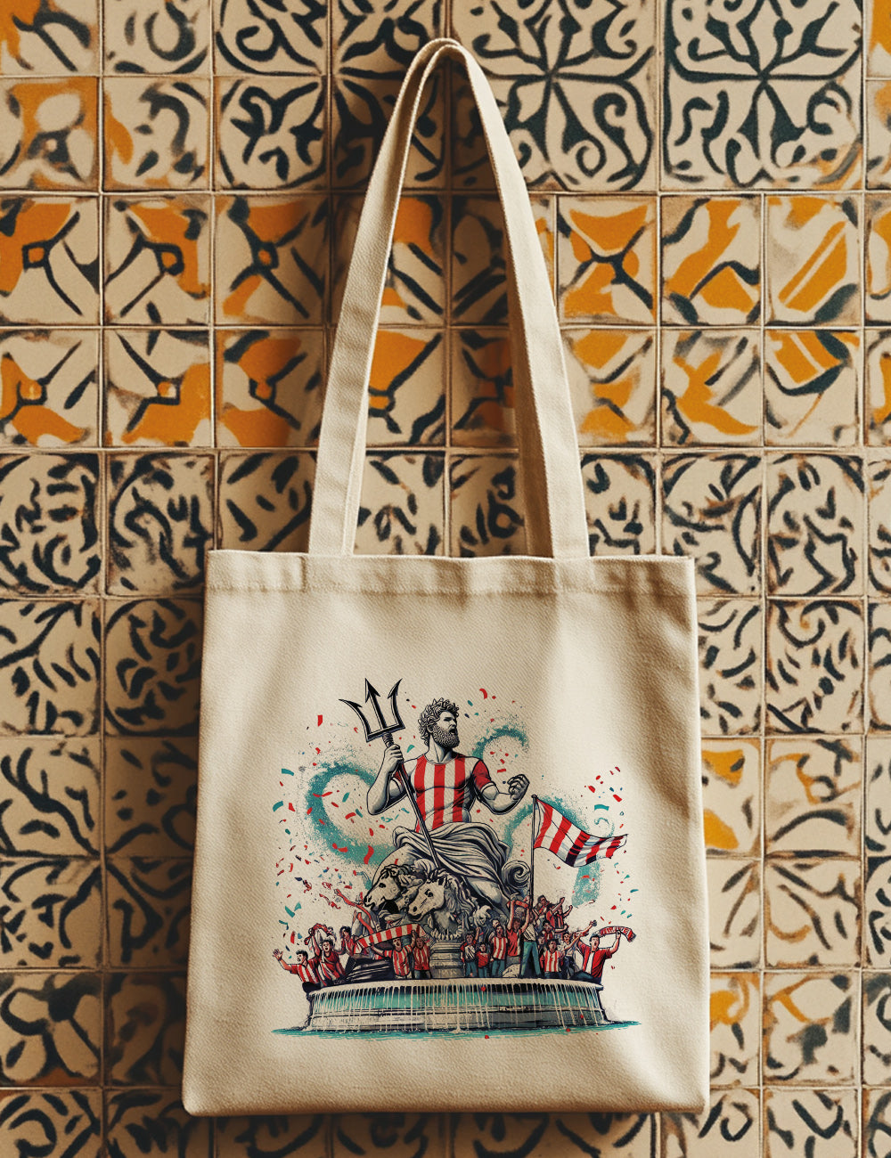 Bolsa Neptuno Rojiblanco. L 290