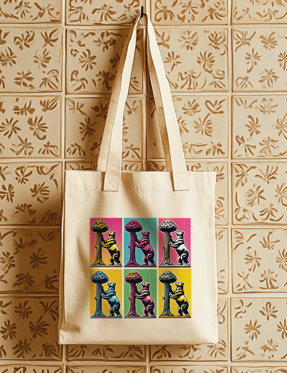Bolsa Pop art Bear. L 295