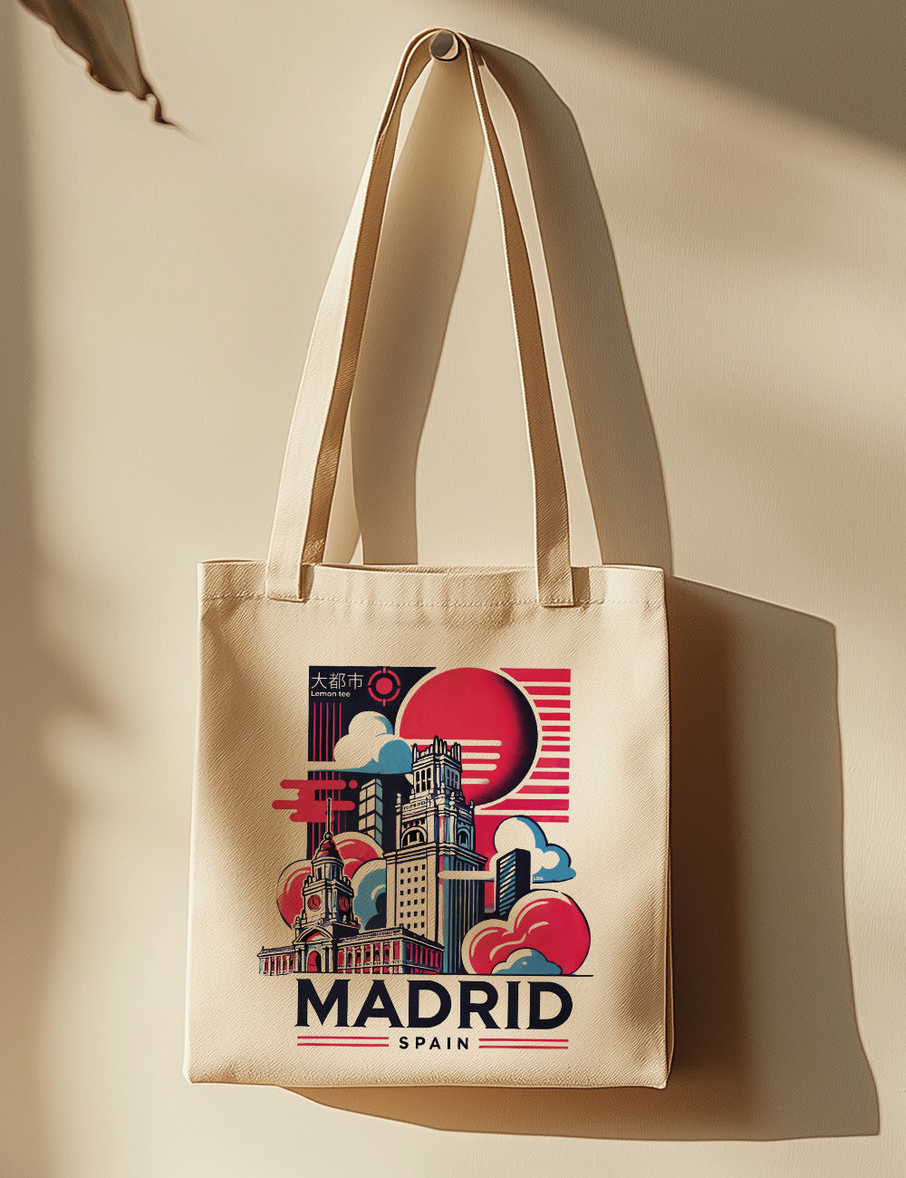 Bolsa Madrid Skyline. L 296