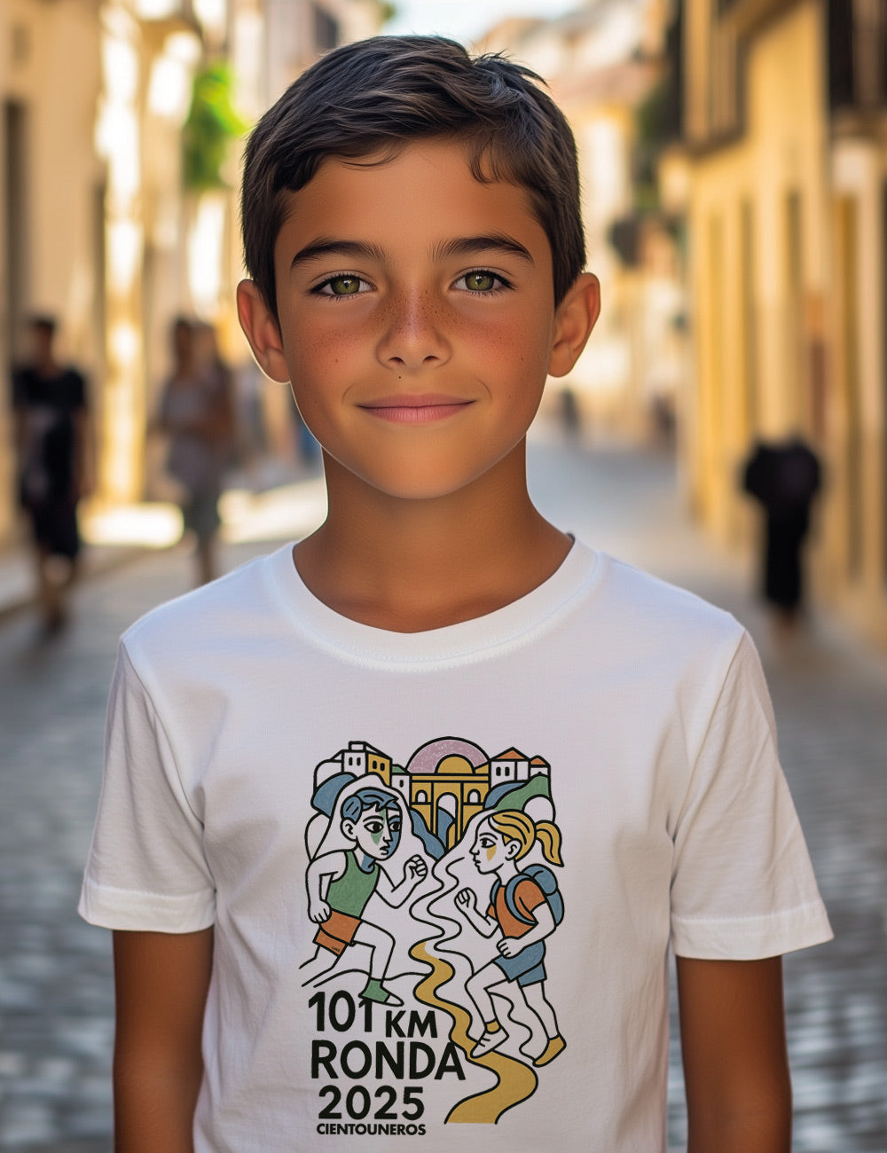 Camiseta 101km Ronda infantil. L 440