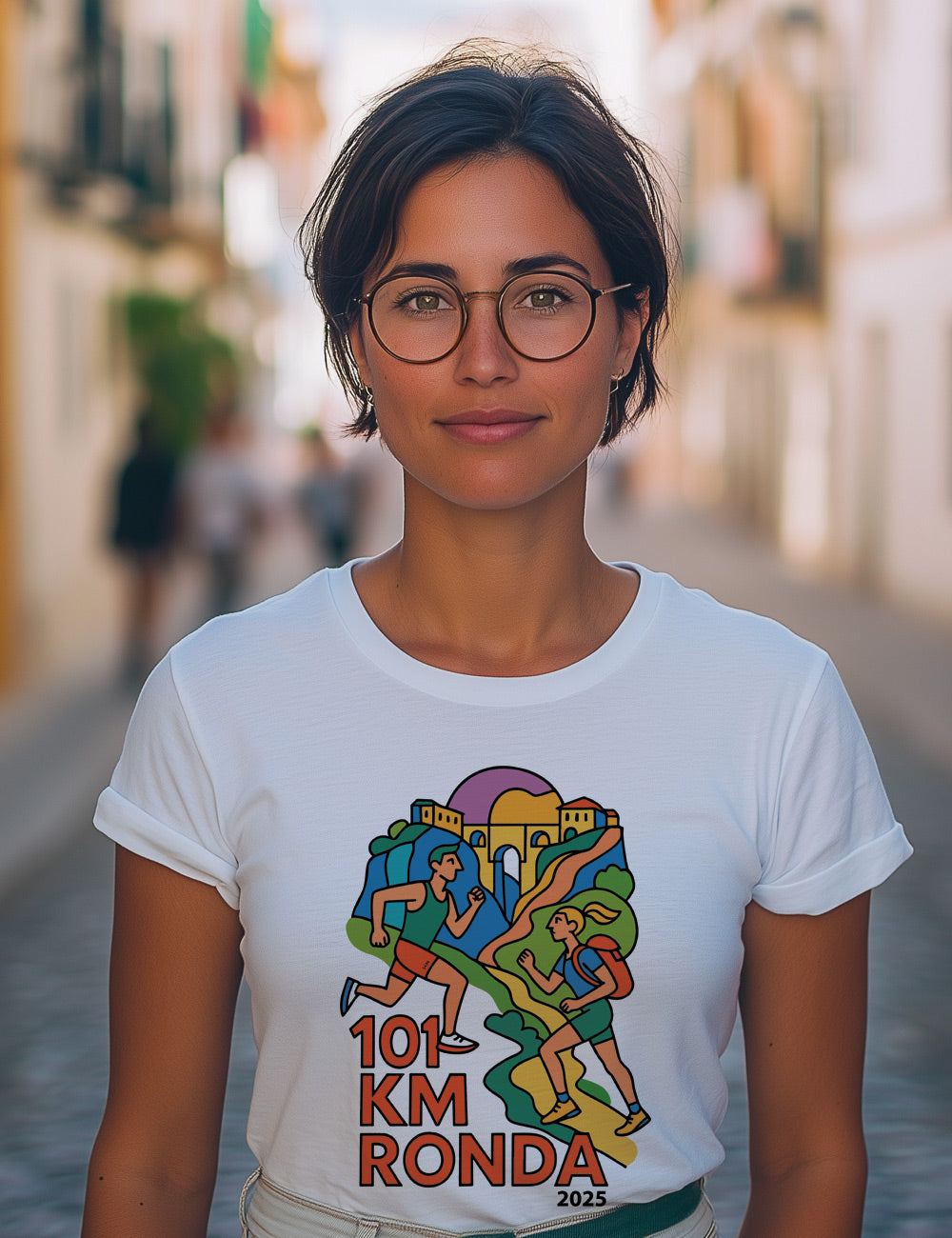 Camiseta 101 km Ronda Picasso. L 434