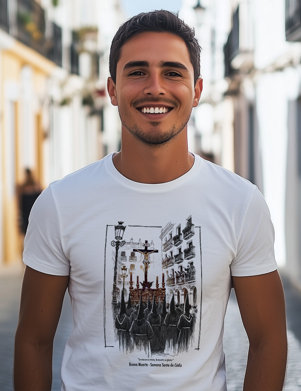 Camiseta Buena Muerte. Cádiz. L 379