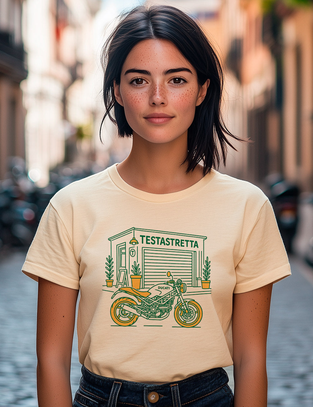 Camiseta Testastretta. L 473