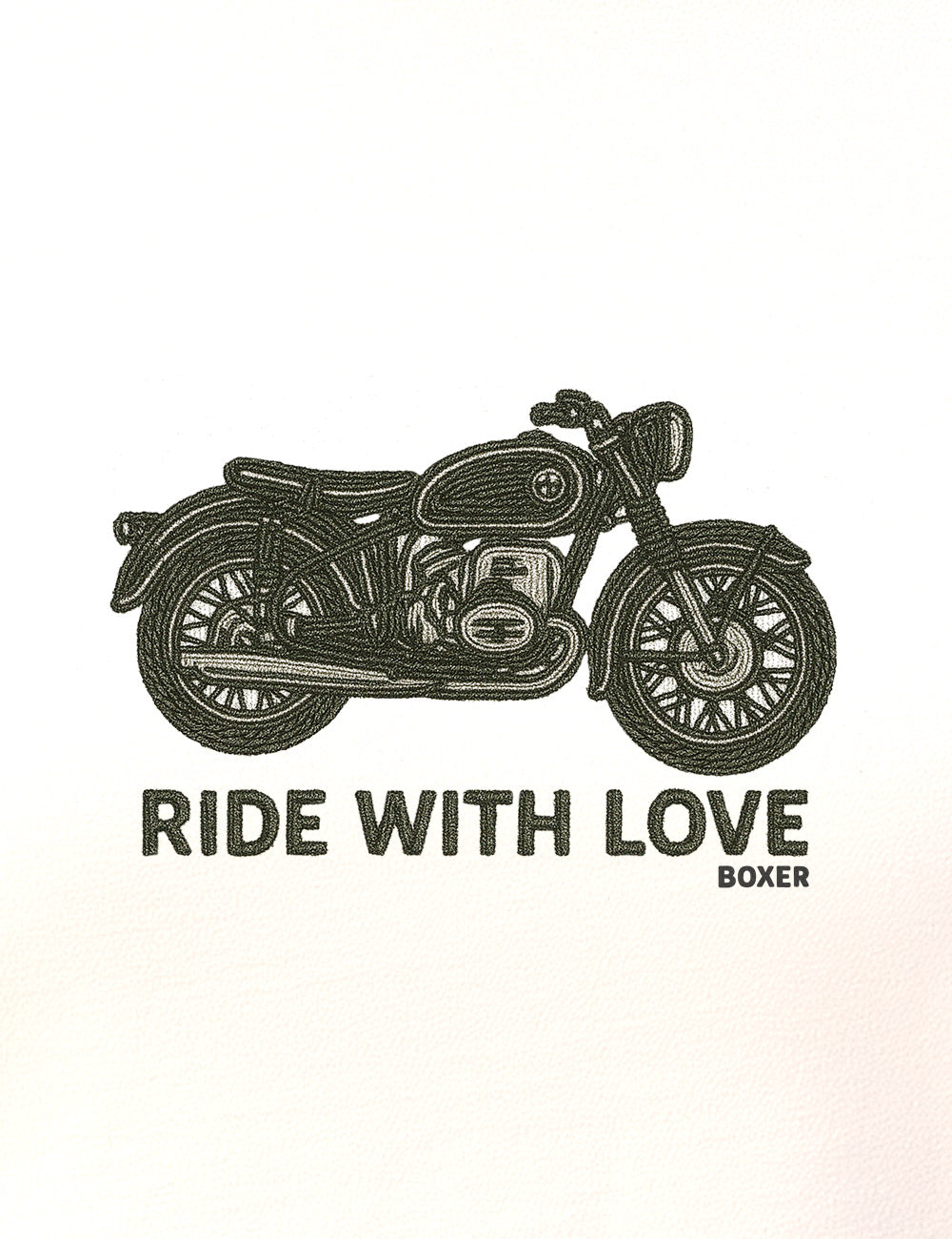 Camiseta Ride with love BMW Motorrad. L 482