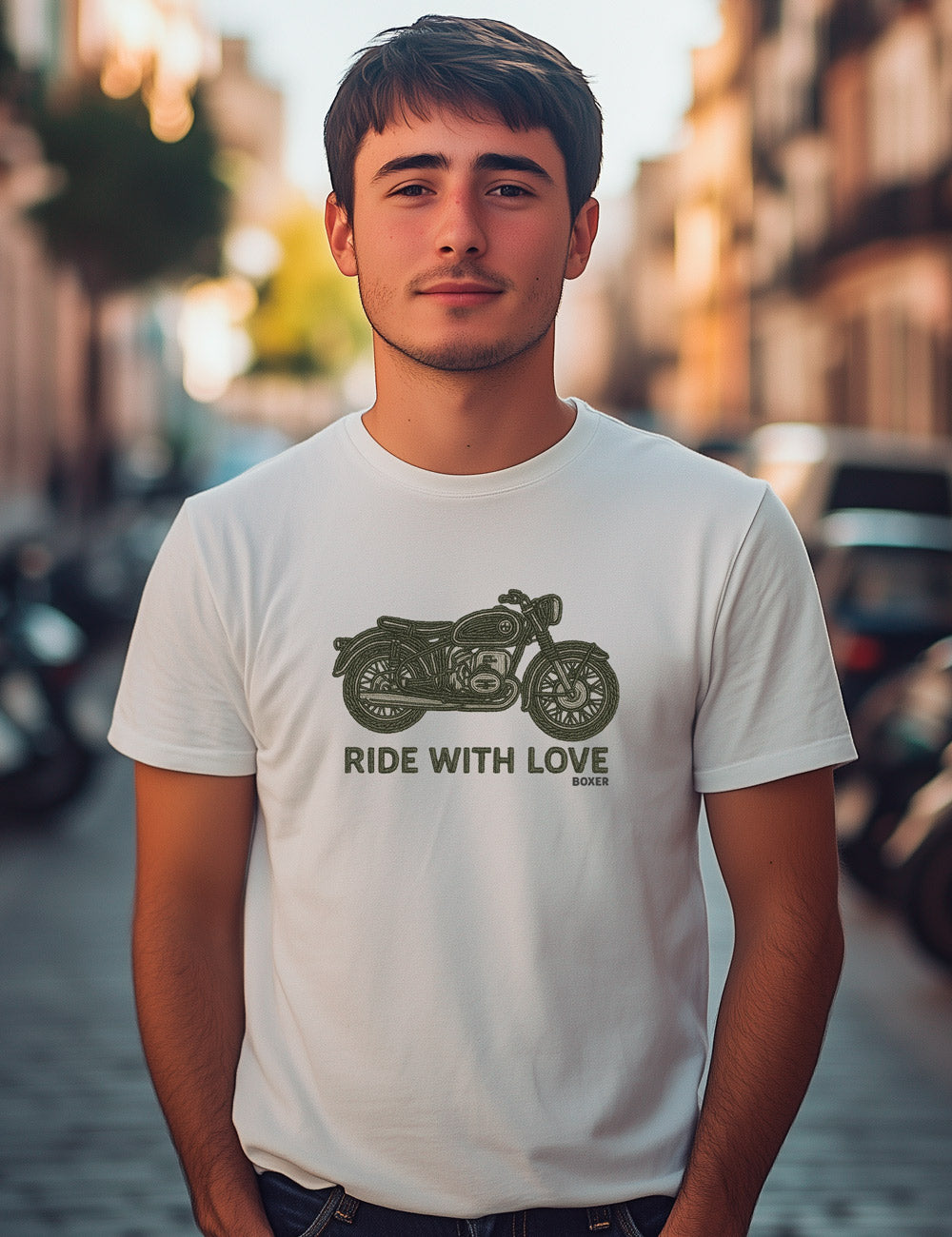 Camiseta Ride with love BMW Motorrad. L 482