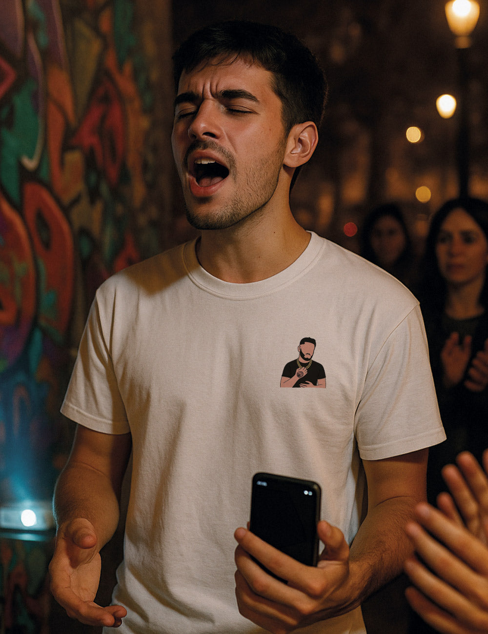 Camiseta Omar Montes Tribute Fan. L 882 LTE