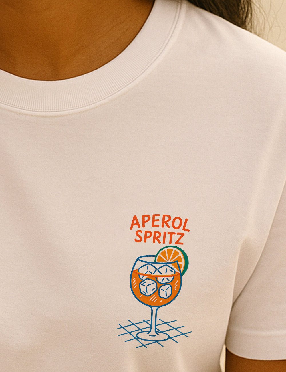Camiseta Aperol Spritz. L 827 LTE