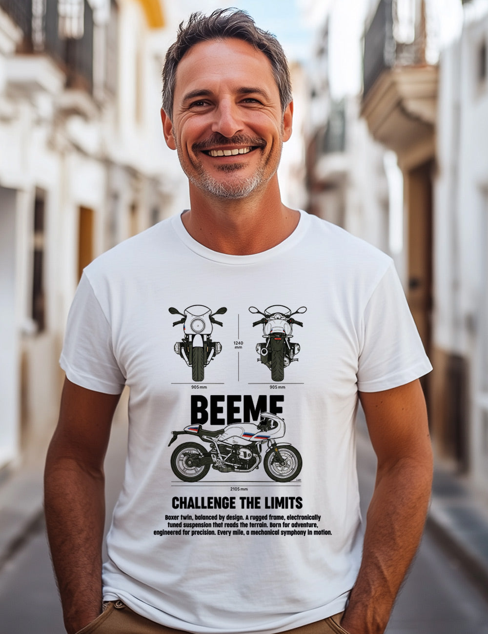 Camiseta Beeme. L 461