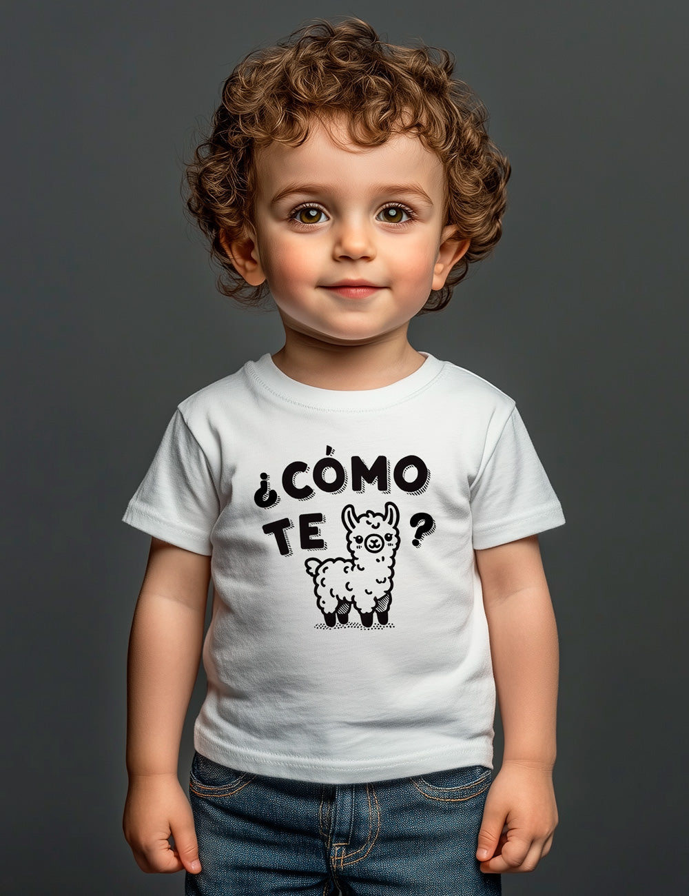Camiseta baby manga corta. ¿Cómo te llamas?. L 343