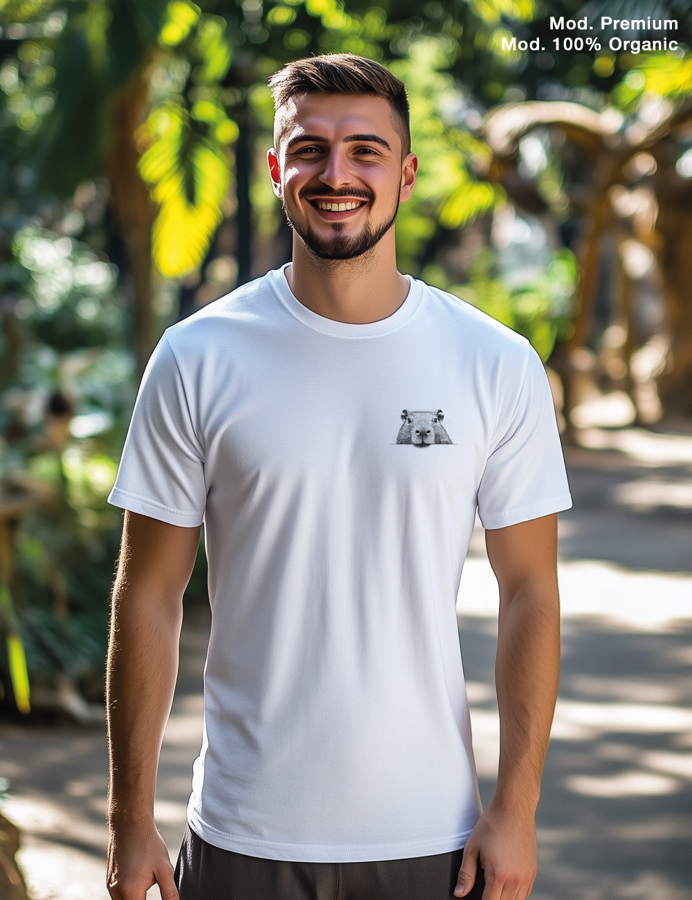 Camiseta Hello Capybara. L 23