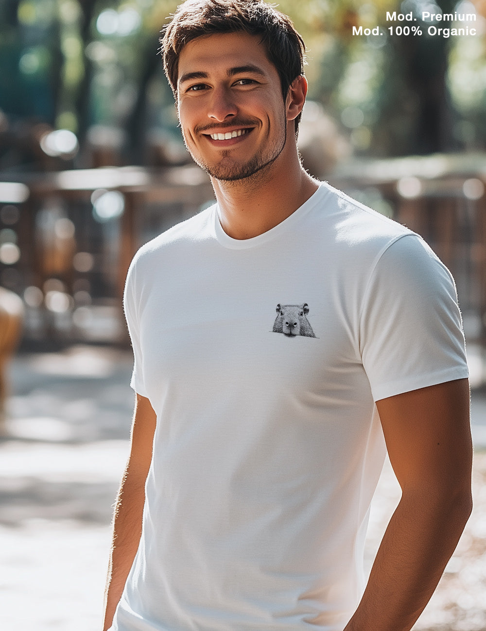 Camiseta Hello Capybara. L 23