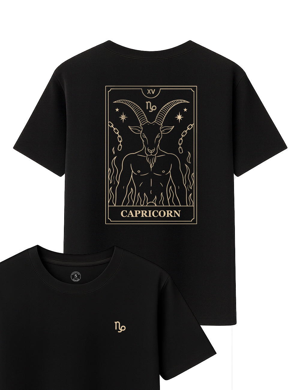 Camiseta Capricornio Tarot. L 577
