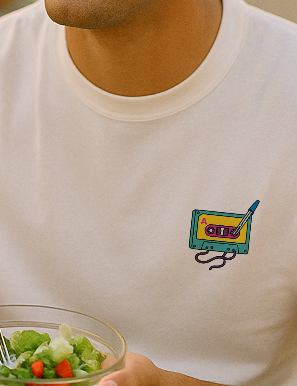 Camiseta Cassette Colour. L 806 LTE